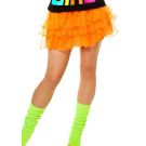 Orange 80s skirt lh186orange