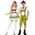 Couple Lederhosen Oktoberfest Dirndl Costume lh215g+lh325