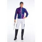Melbourne Cup jockey costume showing full equestrian rider uniform