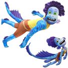 Kids Luca Alberto Fish Monster Costume lp1092