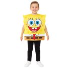 Kids Yellow Sponge Character Costume – Cartoon Tunic Outfit - alternate view