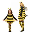 Kids Bumblebee Costume with Wings and Striped Socks - alternate view 7
