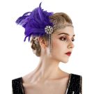 Ladies Green 20s Art Deco Flapper Headband lx0288-3