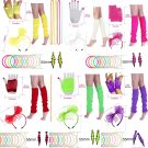 Womens 80s Costume Accessories Set tt1047lx3007lx3019tt1017tt1048tt1059