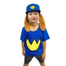 Kids Unisex Dog Man Costume pp1028