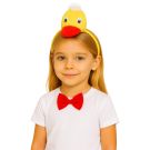 Duck Headband Bow Tail Set Kids Animal Headpiece