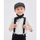 Kids Victorian Newsboy Costume Set - Cap, Suspenders & Neckerchief - alternate view 3
