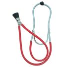 Adult Medical Stethoscope Costume Accessory - Red Tubing Nurse Doctor Prop - alternate view