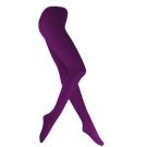 Dark Purple 80s 70s Disco Opaque Womens Pantyhose Stockings Hosiery Tights tt1067-4