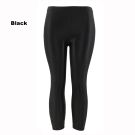 Adult Black Shiny Leggings - 80s Disco Capri Pants - alternate view 6