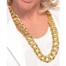 Chains Gangster Gold Necklace - Chunky Hip Hop Rapper Chain 98cm - alternate view