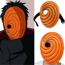 Hard molded spiral vortex face mask with black elastic strap and buckle closure