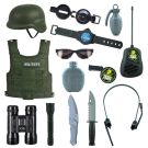 Kids Army Military Costume Set (14 items) tt1165