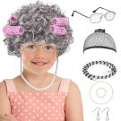 Kids The 100 Days of School Granny Costume Set tt1187