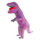 Kids Purple T-REX Inflatable Costume side tt2001kpurple
