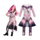 Girls Rebel Princess Jumpsuit Costume with Ombré Skirt Overlay - alternate view 7