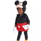 Kids classic mouse character costume vest with red shorts and white buttons