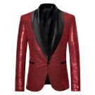 Unisex Red Tuxedo Suit Jacket Costume tt3182
