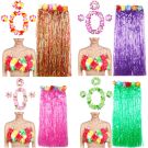 6pc Adult Hawaiian Hula Costume tt3260