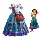 Girls Mirabel Madrigal Encanto Princess Costume tt3270