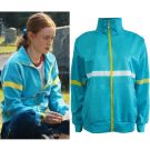 Vintage-style youth track jacket with kangaroo pocket and elasticated waistband