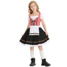 Girls Oktoberfest Beer Maid Kids Costume tt3338