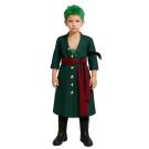 Kids Green Roronoa Zoro One piece Cosume tt3356kids