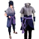 Adult Anime Ninja Warrior Costume - Grey & Navy Shinobi Outfit