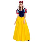 Adult Womens Snow White Dresses Cosplay Princess Book Week Costume Party Dress tt3439