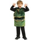 Kids Dinosaur Candy Collector Tunic Costume with T-Rex Head - alternate view
