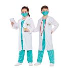 white kids doctor nurse costume vb4002_3