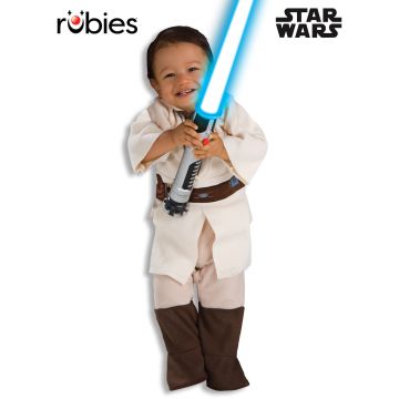 Toddler Obi-Wan Kenobi Star Wars Costume - Jedi Knight Romper with Belt & Boots