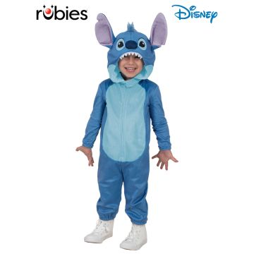 Toddler Stitch Onesie Costume - Disney Lilo & Stitch Plush Jumpsuit