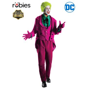 Adult The Joker Costume - 1966 Batman Series Collector's Edition
