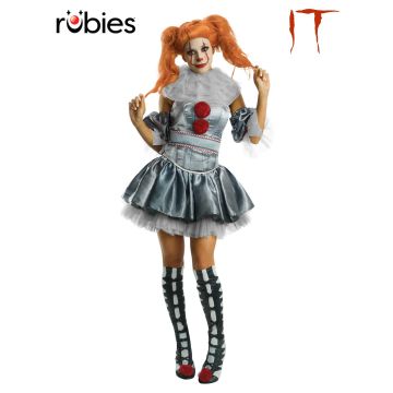 Women's Deluxe Pennywise Costume - IT Chapter 2 Corset & Tutu Set