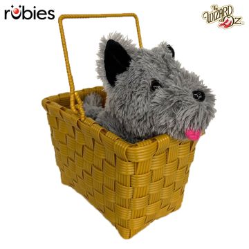 Toto Dog in Basket - Wizard of Oz Dorothy Costume Accessory