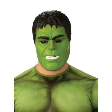 Adult Deluxe Hulk Costume - Marvel Avengers Muscle Jumpsuit with Mask