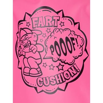 Adult Whoopie Cushion Costume - Oversized Pink Fart Novelty Tunic