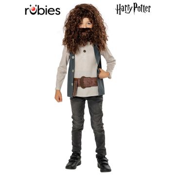 Kids Hagrid Costume with Wig and Beard - Harry Potter Gamekeeper Outfit