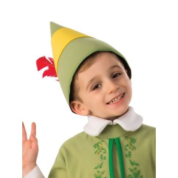 Kids Buddy the Elf Costume - Licensed Child's Christmas Santa's Helper Outfit
