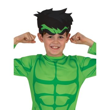 Kids Marvel Hulk Costume Jumpsuit with Mask - Avengers Superhero Dress Up