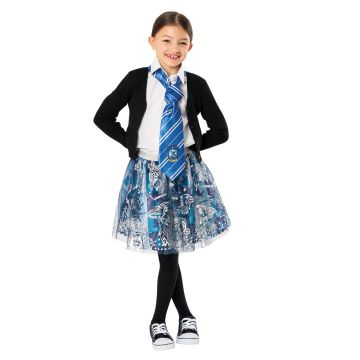 Kids Ravenclaw Tutu Skirt - Harry Potter Blue Silver House Costume