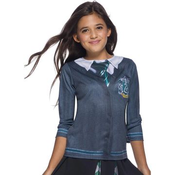 Kids Harry Potter Slytherin House Uniform Top - Licensed Costume Shirt