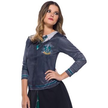 Women's Slytherin House Top - Harry Potter Long Sleeve Costume Pullover