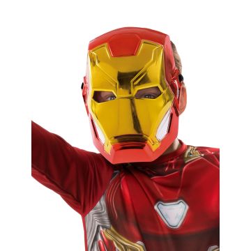 Kids Iron Man Costume with Mask - Marvel Avengers Superhero Jumpsuit