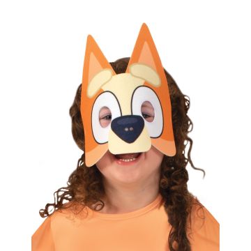 Kids Bingo Costume - Bluey Red Heeler Jumpsuit with Mask