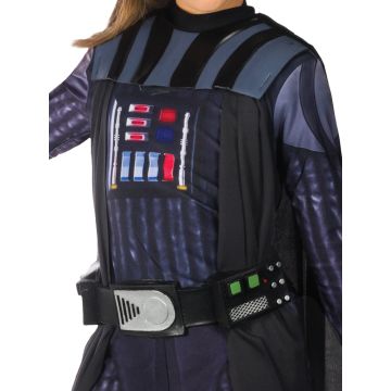 Child's Darth Vader Costume with Cape and Mask - Star Wars Sith Lord Jumpsuit