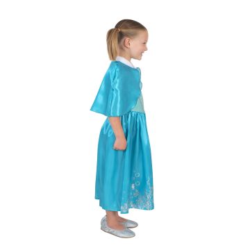 Girls Disney Ariel Deluxe Princess Costume with Fur-Trimmed Cloak