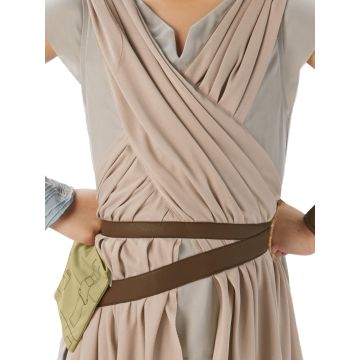 Girls Rey Star Wars Costume - Deluxe Jedi Scavenger Outfit with Gauntlets