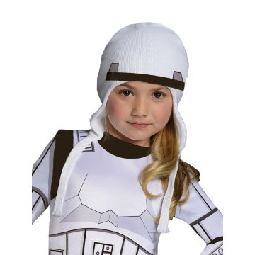 Girls Star Wars Stormtrooper Costume Dress with Headpiece and Belt